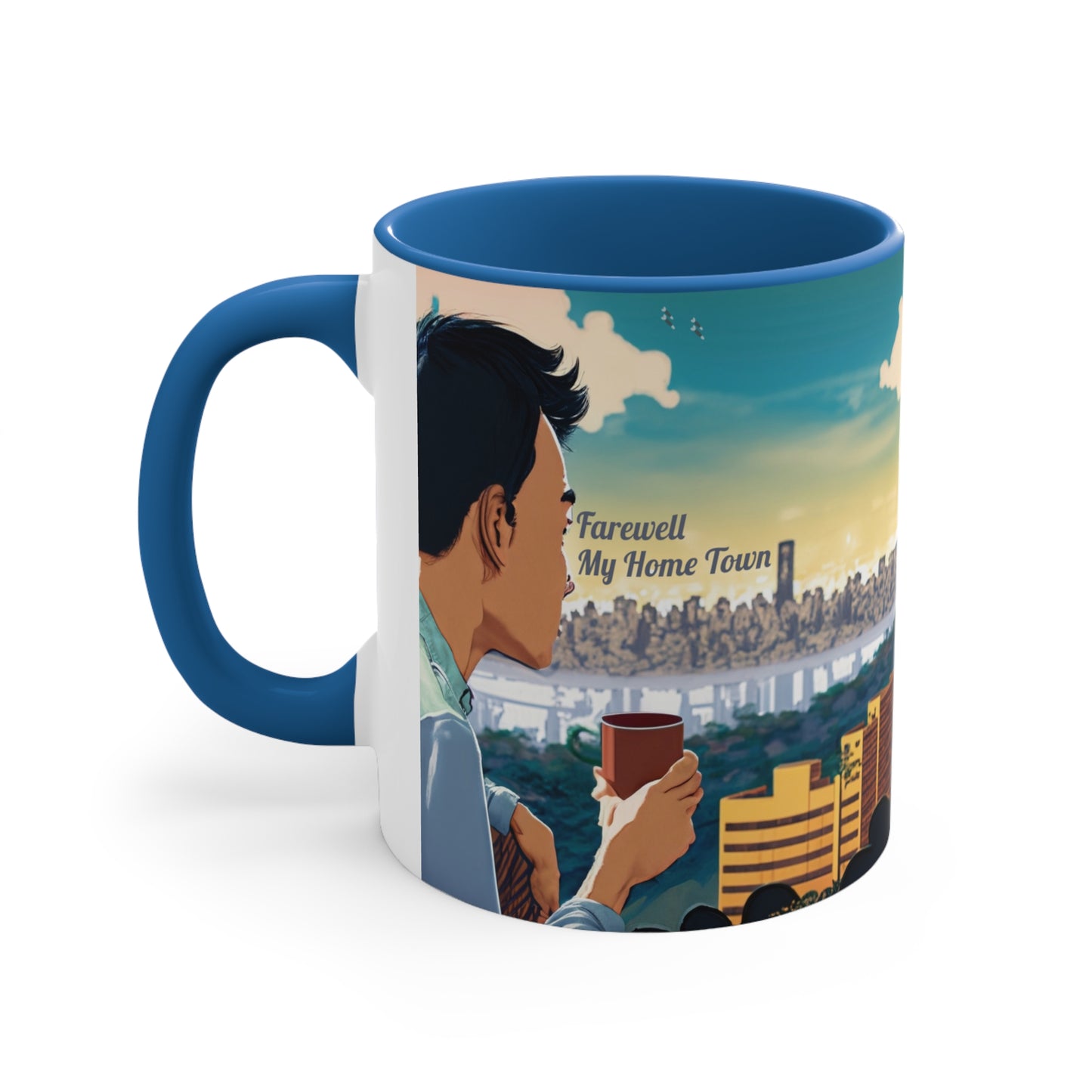 Farewell, My Home Town - Accent Mug