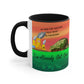 Green Tidal Wave - Accent Mug
