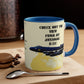 Check Out The View! - Accent Mug