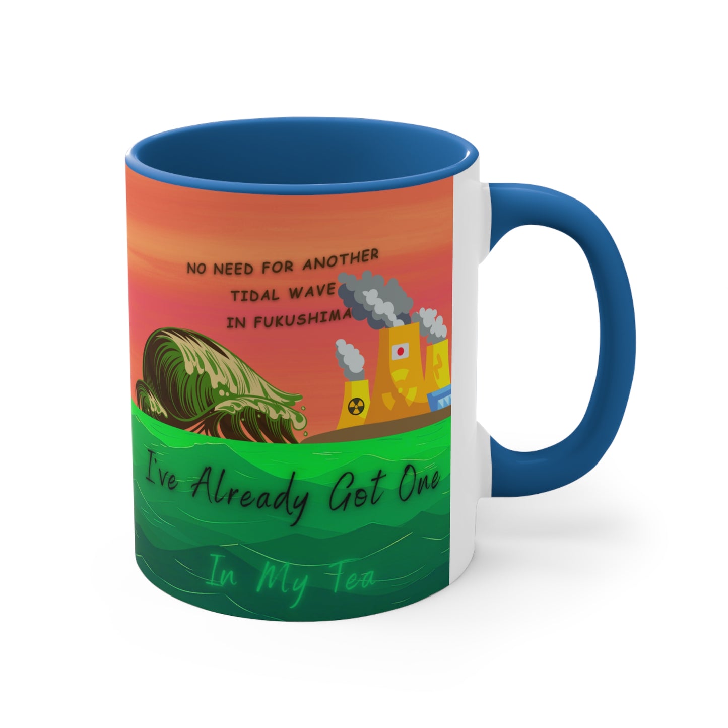 Green Tidal Wave - Accent Mug