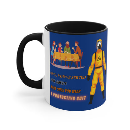 A Protective Suit - Accent Mug