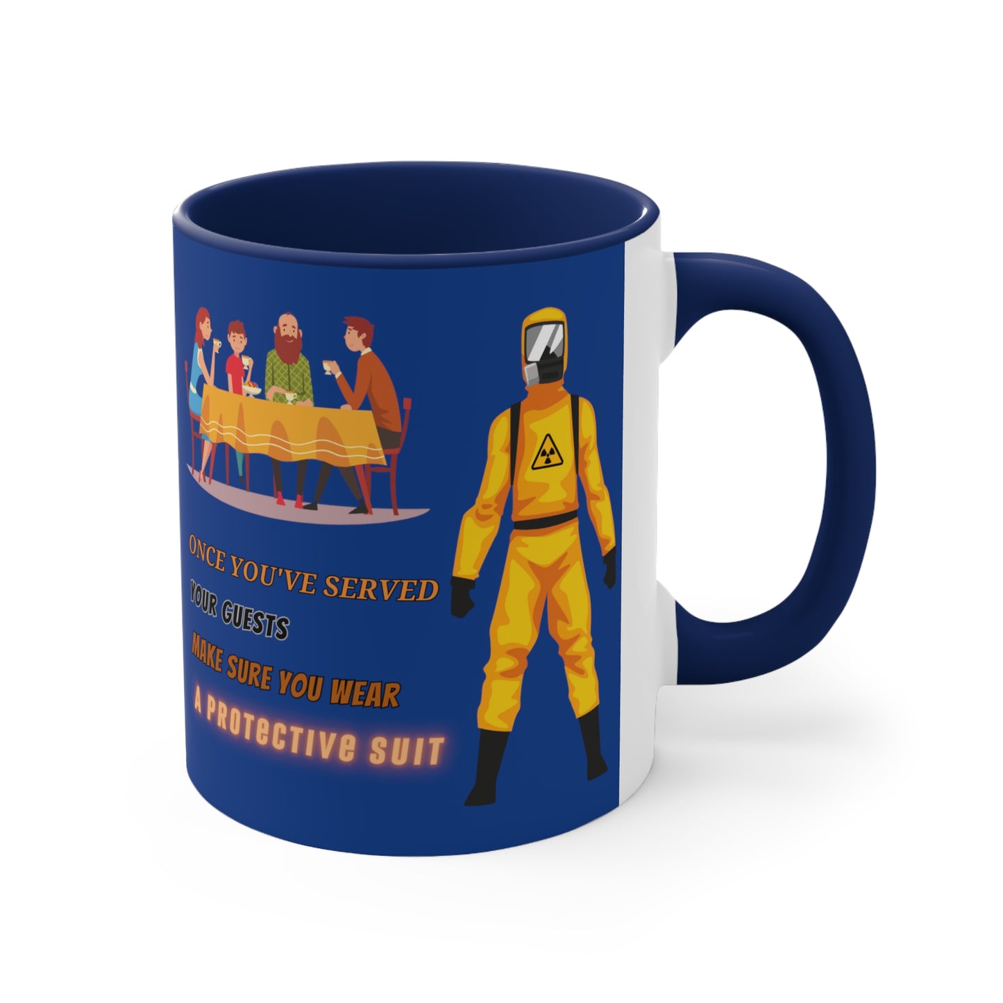 A Protective Suit - Accent Mug