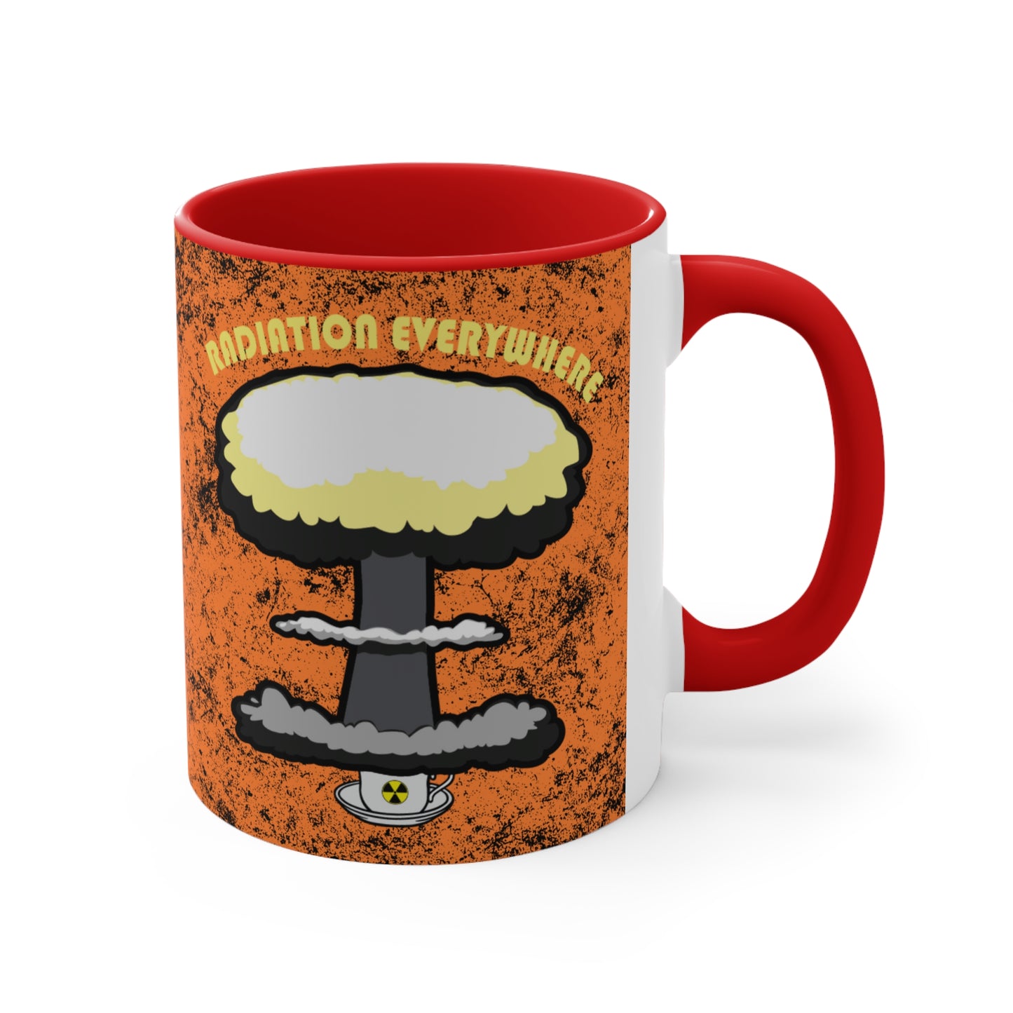 Radiation Everywhere! - Accent Mug