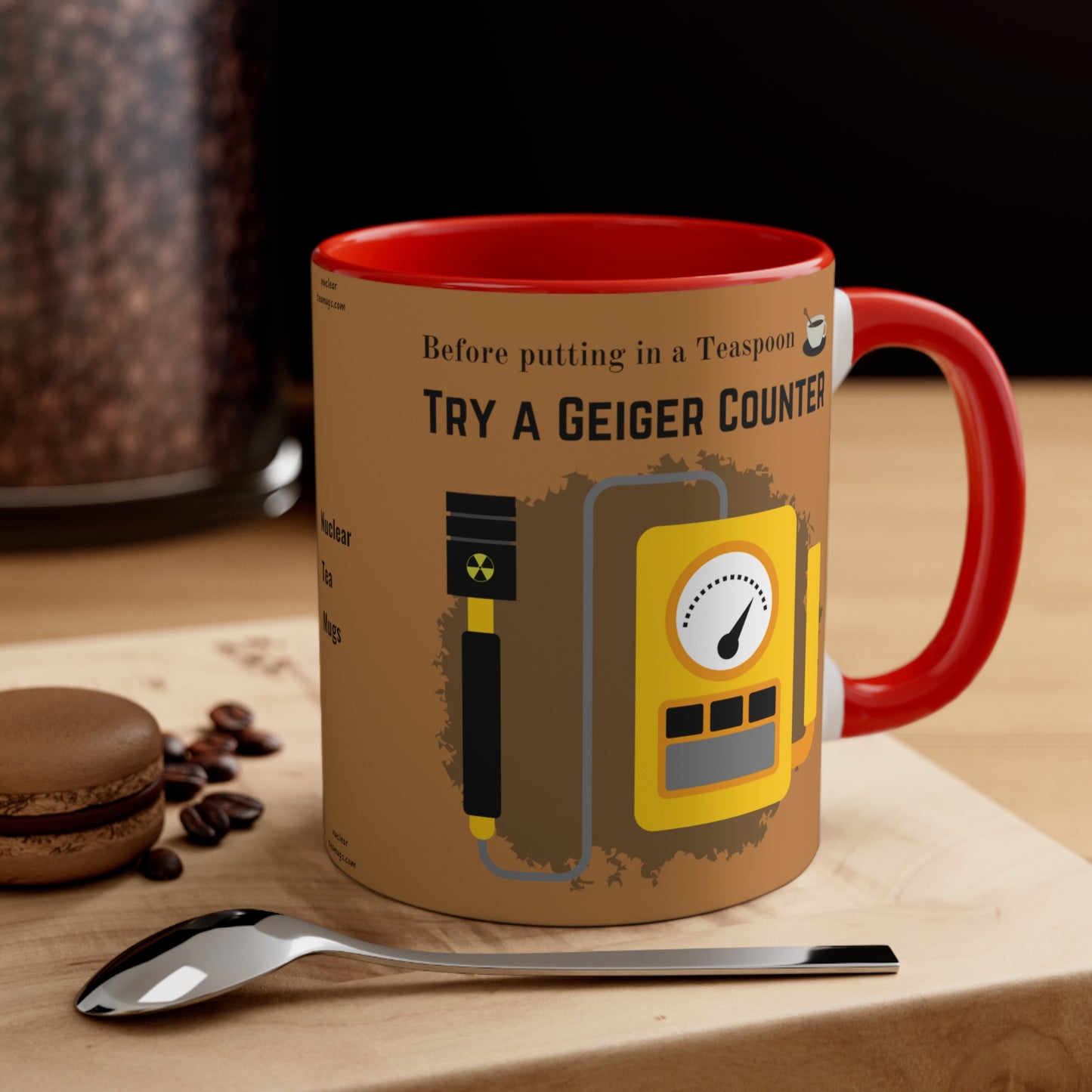 A Geiger Counter - Accent Mug