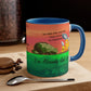 Green Tidal Wave - Accent Mug