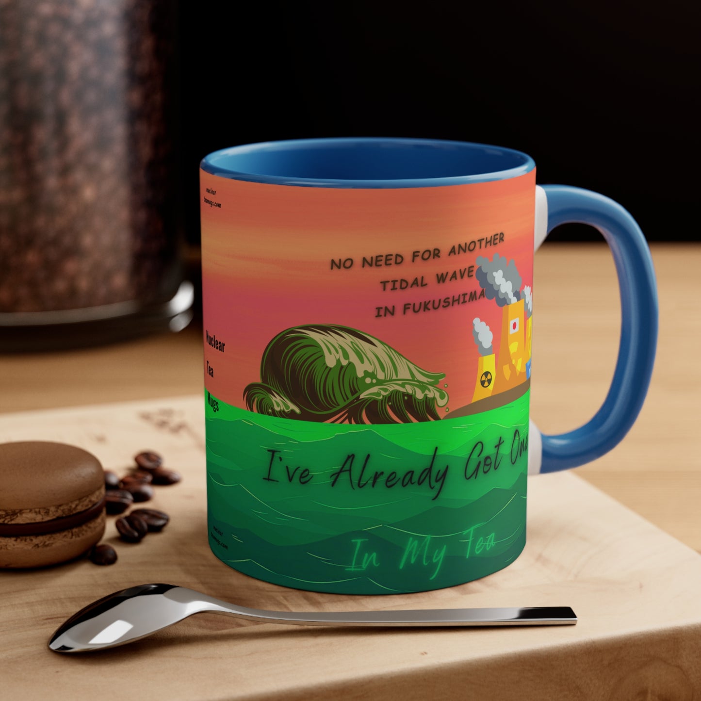 Green Tidal Wave - Accent Mug