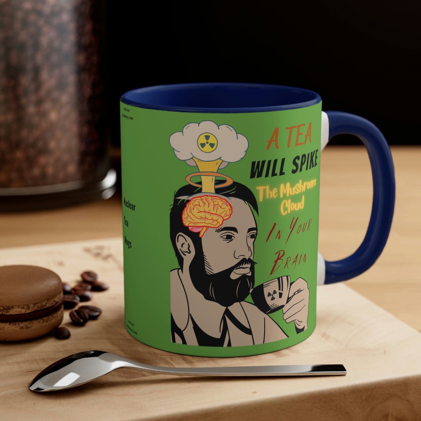 The Brain Mushroom Cloud - Accent Mug