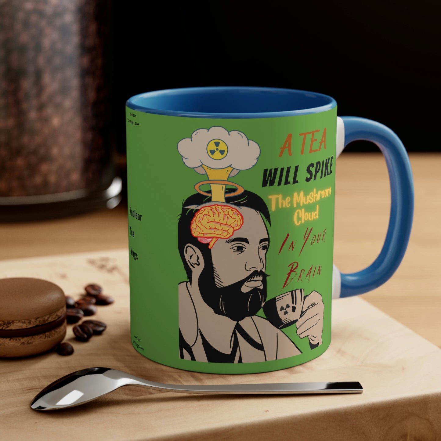 The Brain Mushroom Cloud - Accent Mug