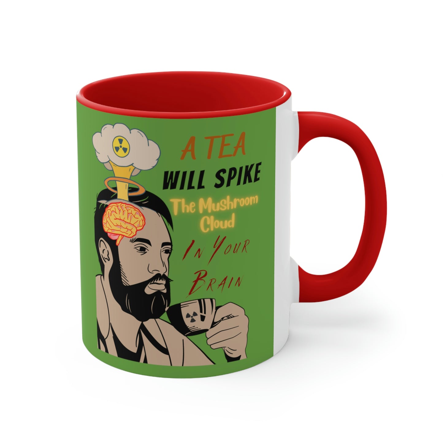 The Brain Mushroom Cloud - Accent Mug