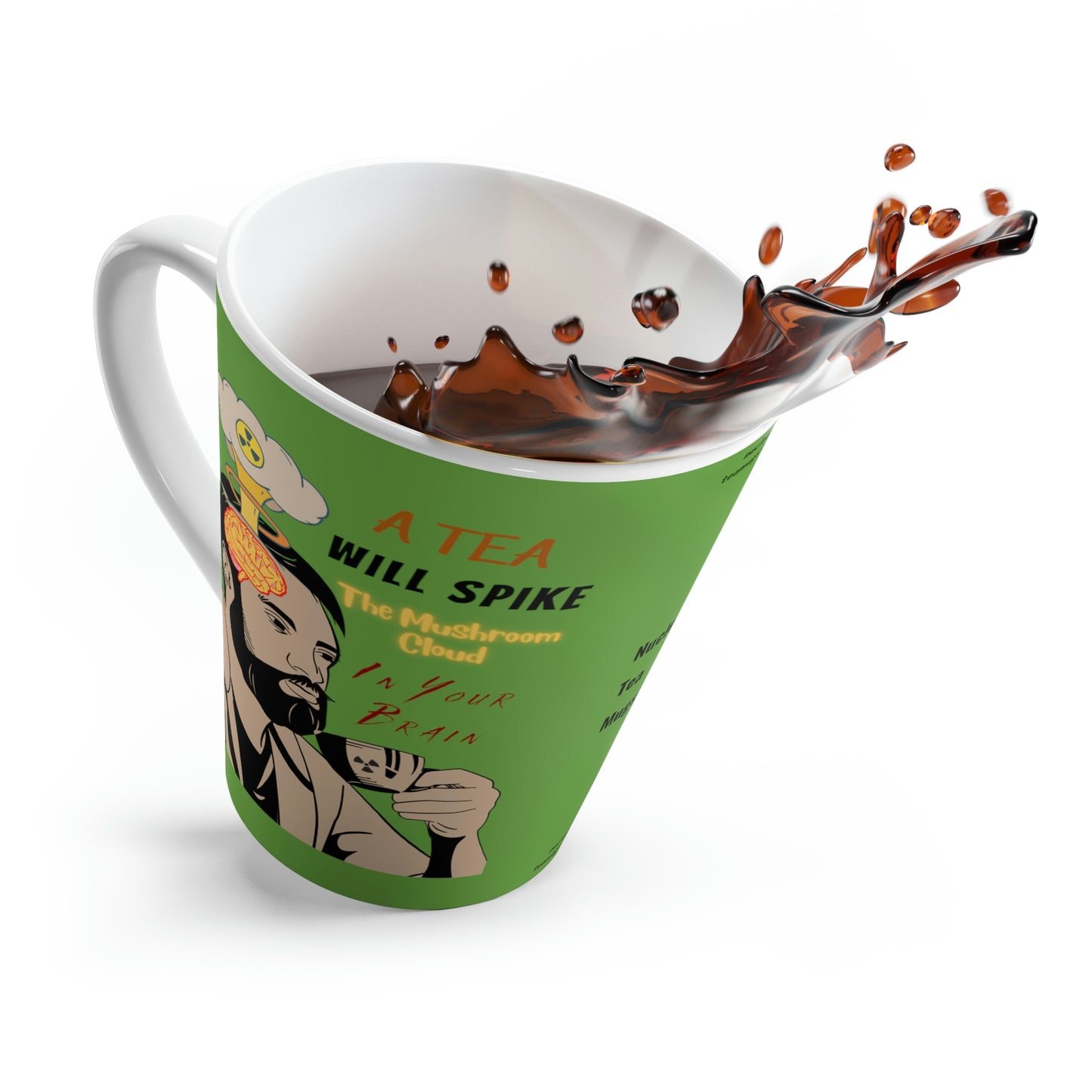 The Brain Mushroom Cloud - Latte Mug