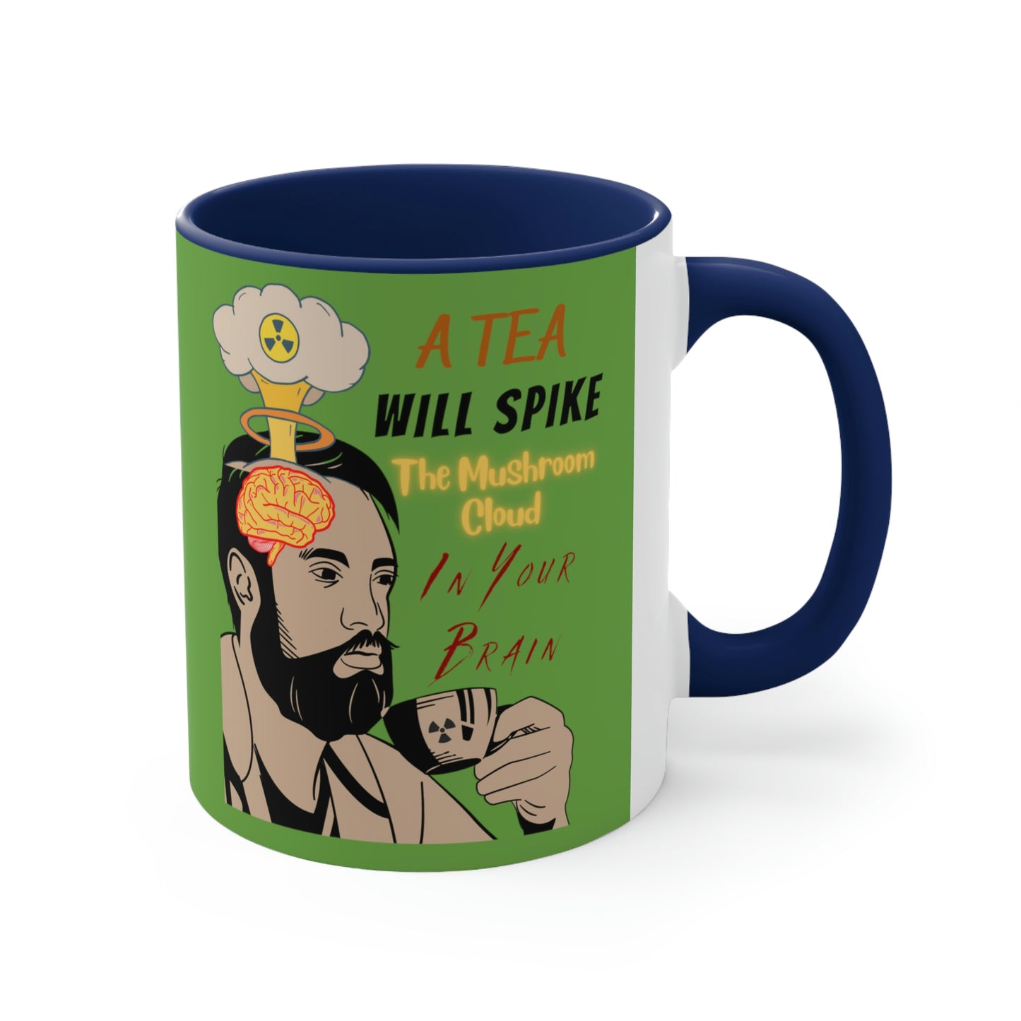 The Brain Mushroom Cloud - Accent Mug