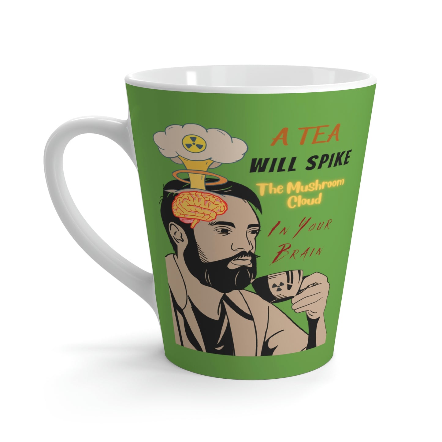 The Brain Mushroom Cloud - Latte Mug