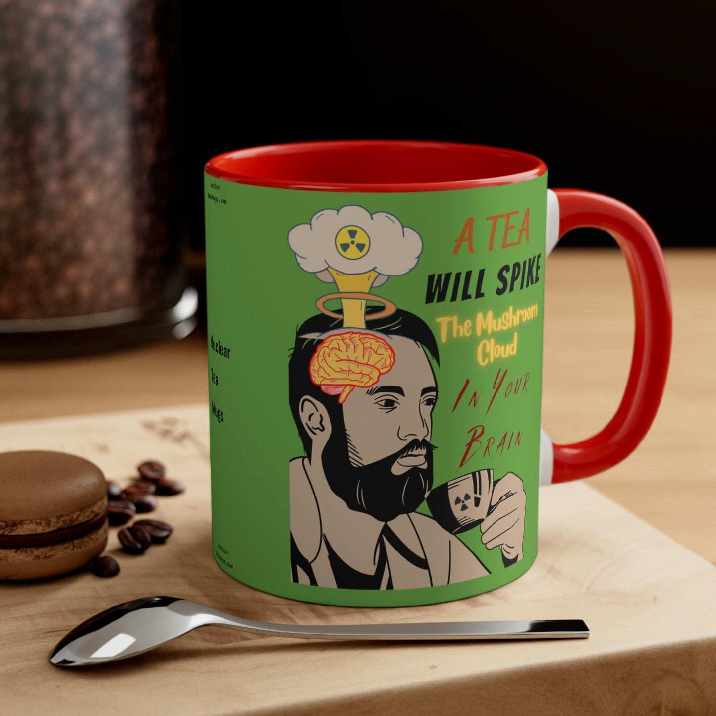 The Brain Mushroom Cloud - Accent Mug