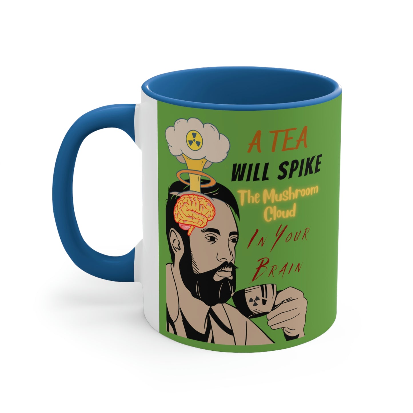 The Brain Mushroom Cloud - Accent Mug
