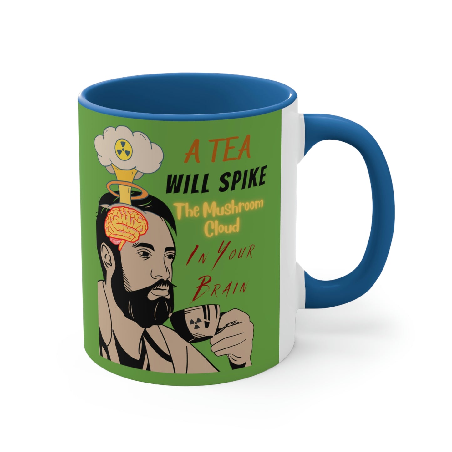 The Brain Mushroom Cloud - Accent Mug